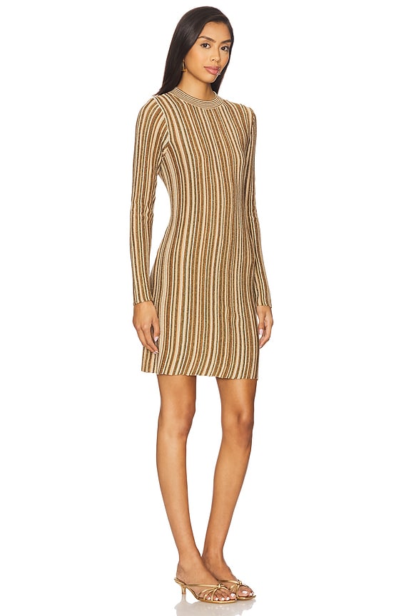 view 2 of 4 VESTIDO JANE in Gold & Bronze