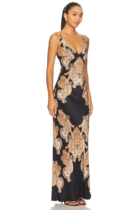 view 2 of 3 Donelle Dress in Black Multi