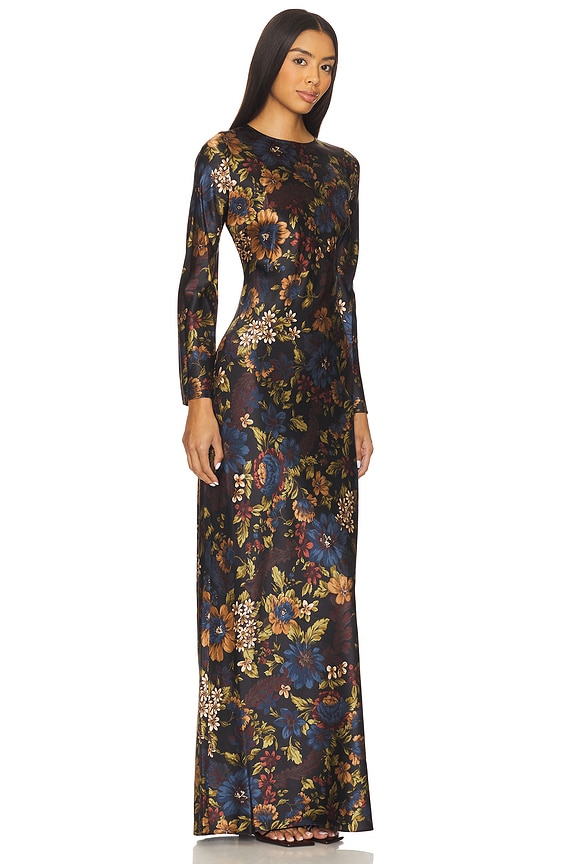 view 2 of 3 Gemma Dress in Black Multi