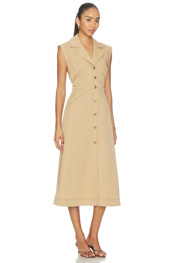 view 2 of 3 Orla Dress in Khaki