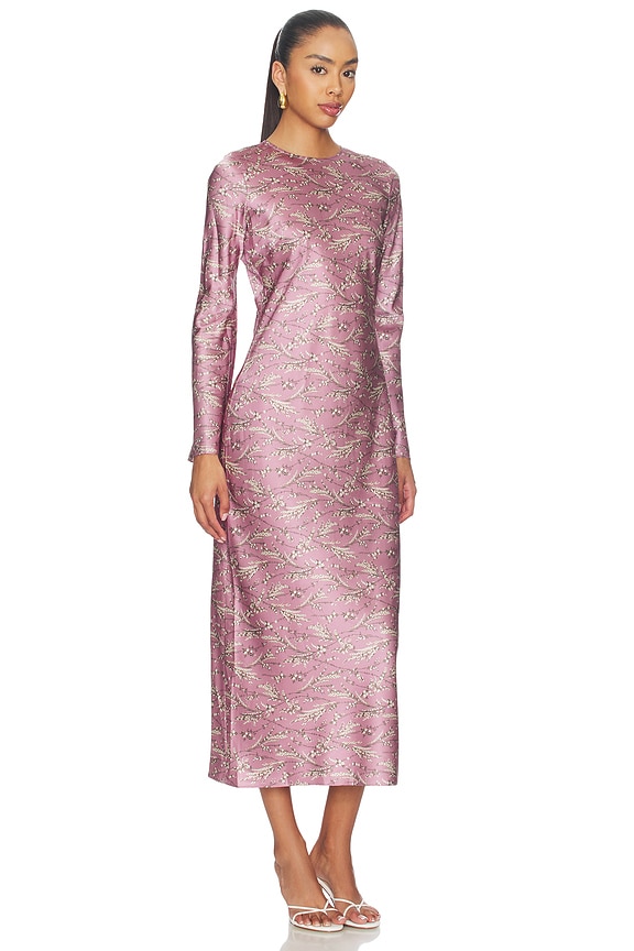 view 2 of 4 Midi Gemma Dress in Orchid Haze Multi