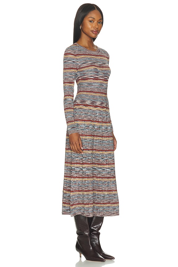 view 2 of 4 Nami Knit Dress in Rust Multi