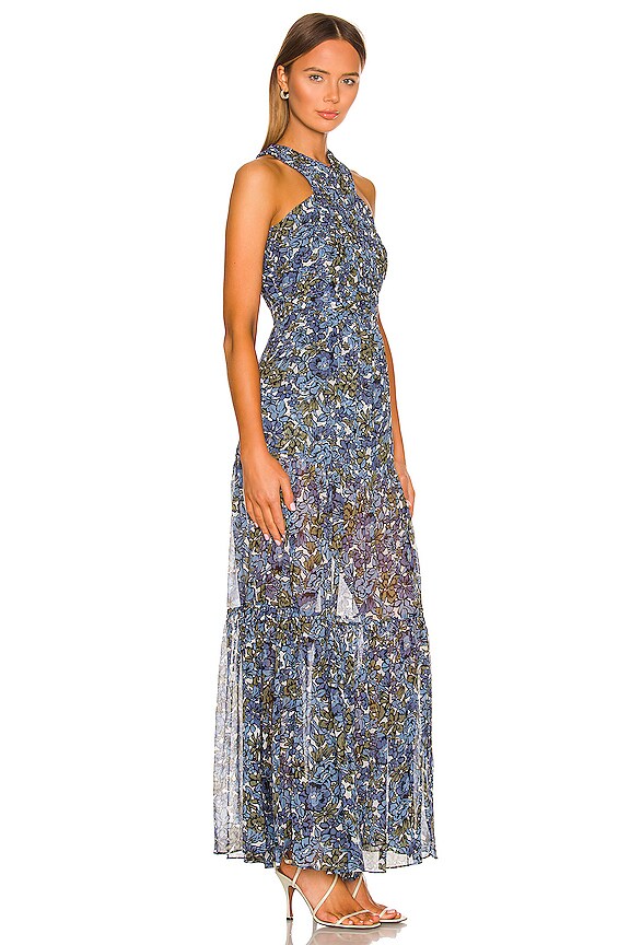 view 2 of 3 Florencia Dress in Blue Multi