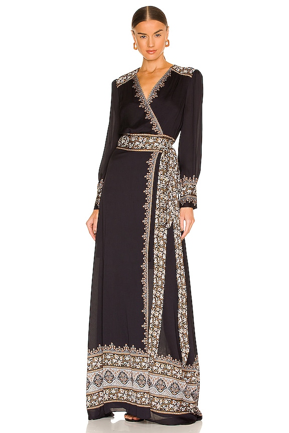 view 1 of 4 VESTIDO BLAISE in Black Multi