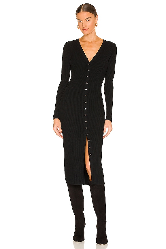 view 1 of 3 Arika Knit Dress in Black