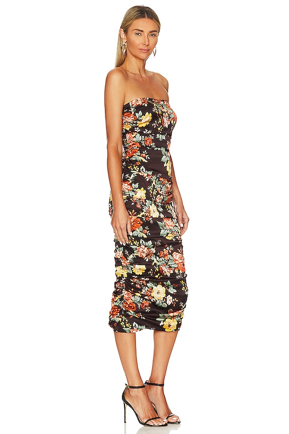 view 2 of 3 Kupa Dress in Oxblood Multi