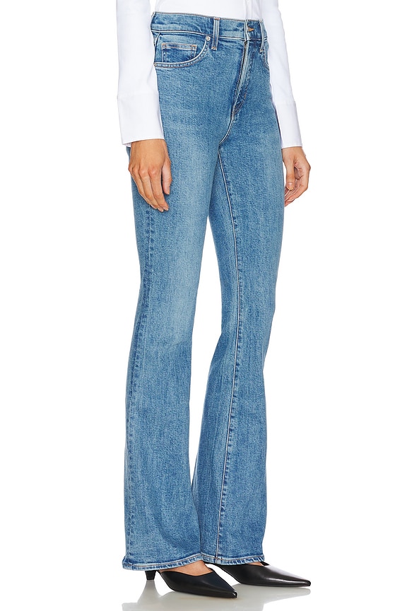 view 2 of 6 CALÇA FLARE SKINNY DE CINTURA ALTA BEVERLY in Wanderer