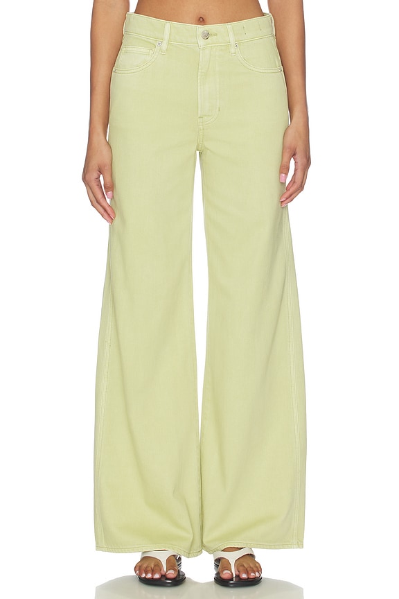 view 1 of 6 Kasey Wide Leg Jeans in Pistachio
