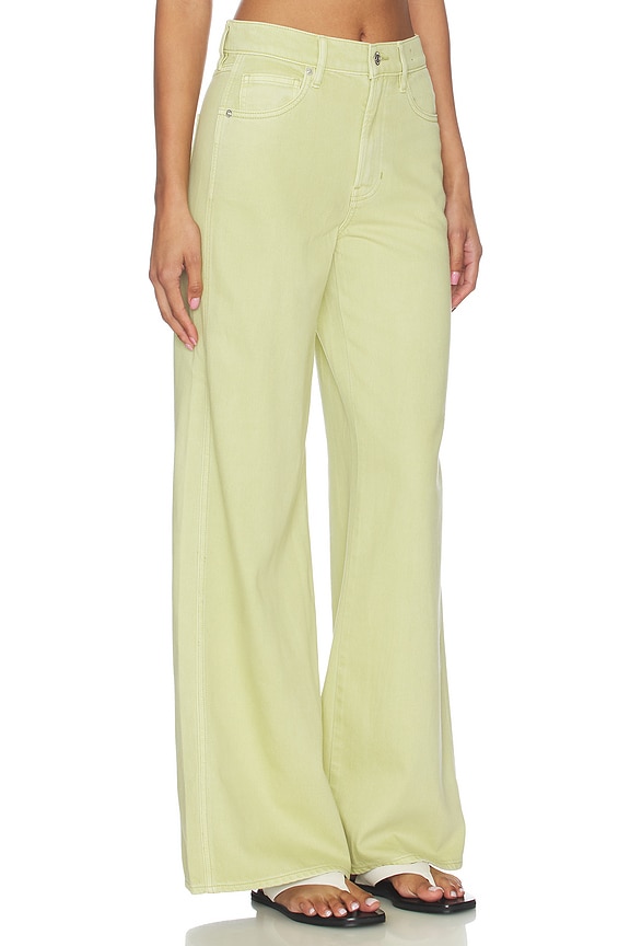 view 2 of 6 Kasey Wide Leg Jeans in Pistachio