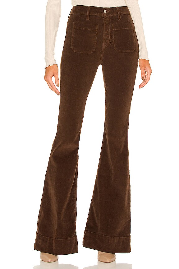 view 1 of 4 Sheridan Bell Bottom Jeans in Brown