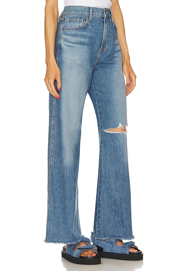 view 2 of 4 Taylor High Rise Wide Leg in Enough Said