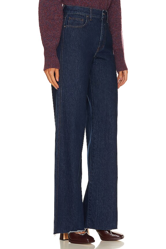 view 2 of 4 TAYLOR 하이라이즈 와이드레그 in Rodeo Clea