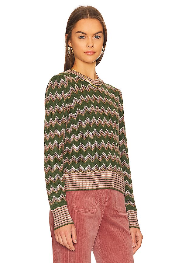 view 2 of 4 Davignon Sweater in Army Multi