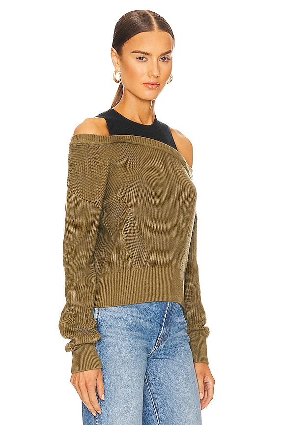 view 2 of 4 Prescott Sweater in Army