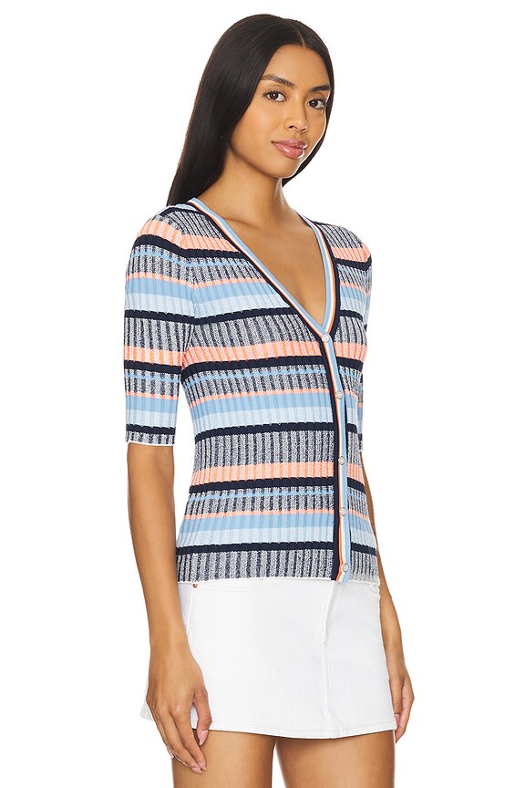 view 2 of 4 Calliope Cardigan in Blue Multi