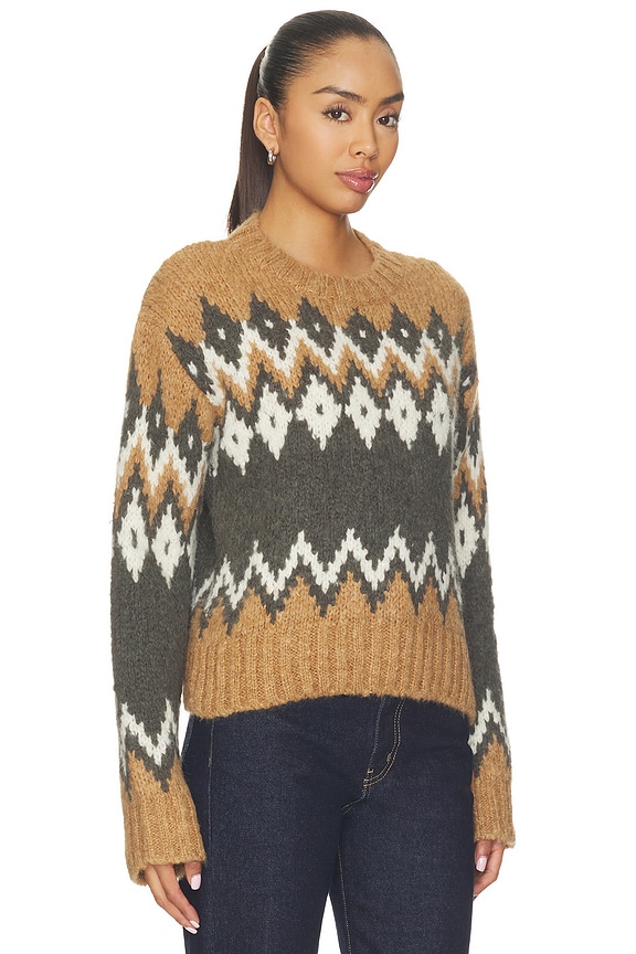 view 2 of 4 Jessalyn Pullover in Heritage Khaki Multi