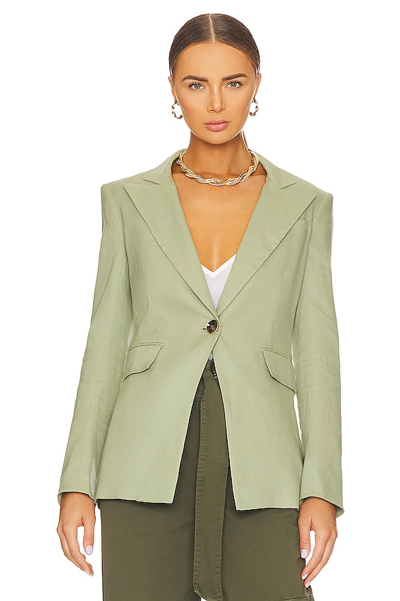 view 2 of 5 Sedgwick Dickey Jacket in Washed Sage