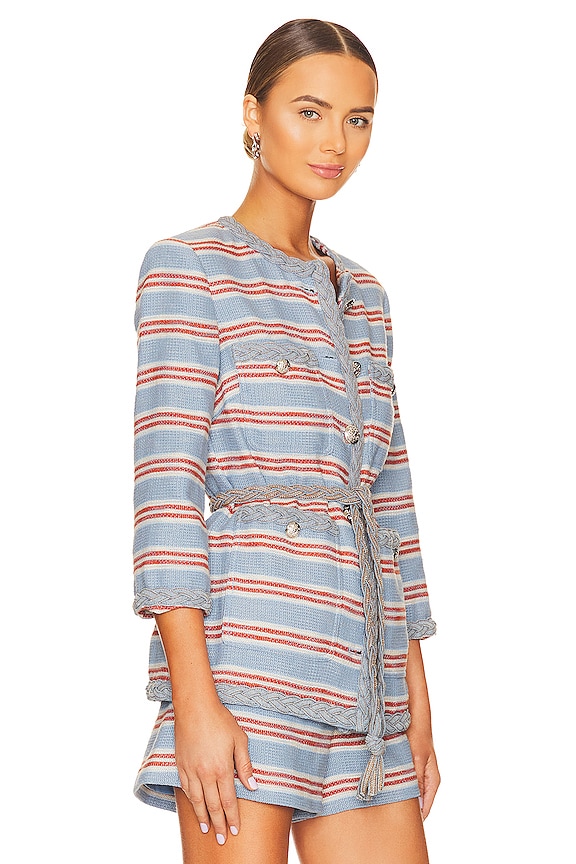 view 2 of 4 BLOUSON GINERVA in Blue Multi