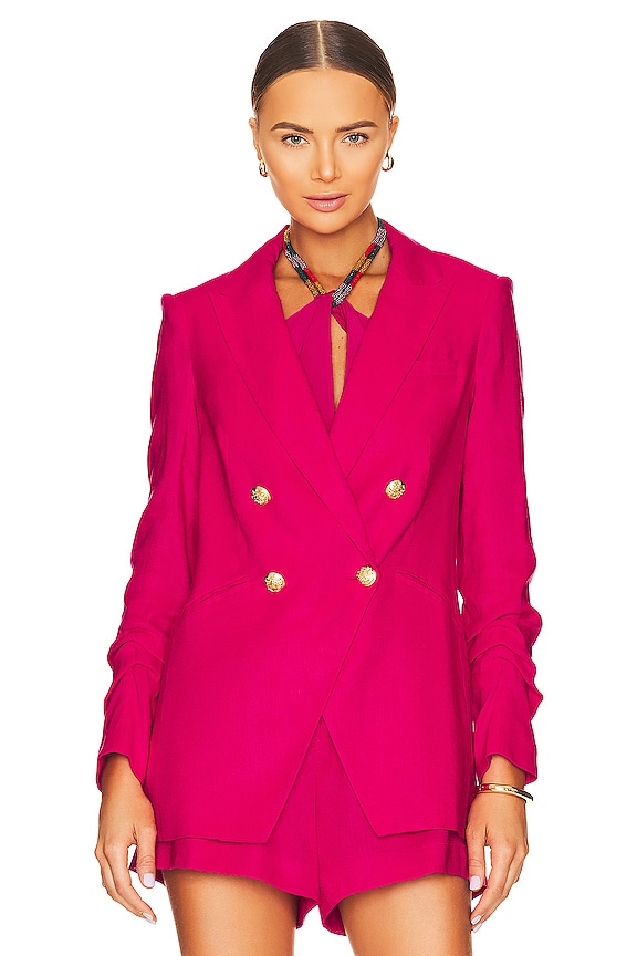 view 2 of 5 Hirsh Dickey Jacket in Fuchsia