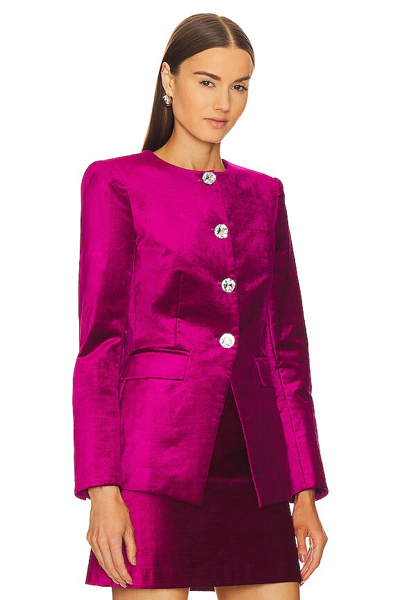 view 2 of 5 CHAQUETA CENCIA in Fuchsia