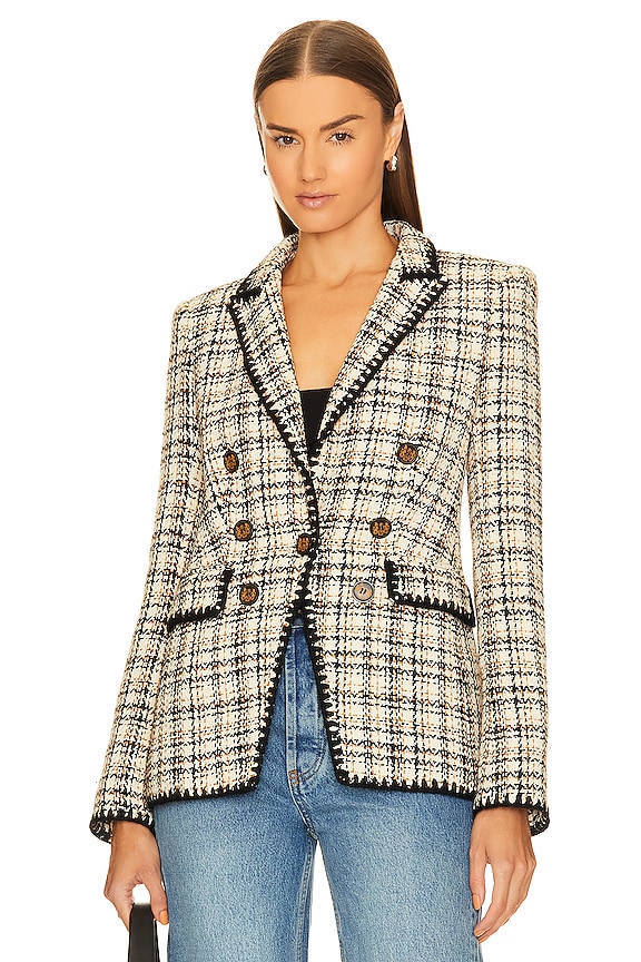 view 2 of 5 Lawrence Dickey Jacket in Ecru & Ochre