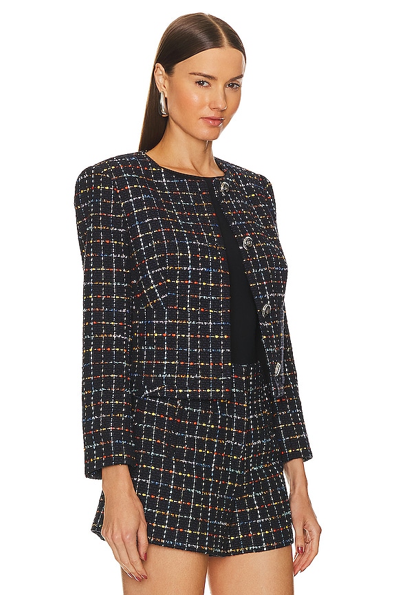 view 2 of 5 BLOUSON NATHAN in Navy Multi