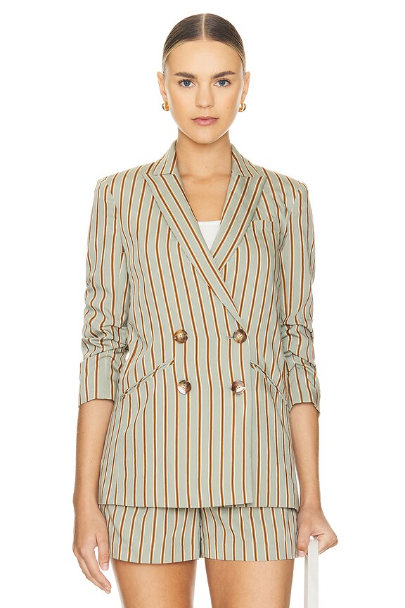 view 2 of 6 Kiernan Dickey Jacket in Seafoam Multi