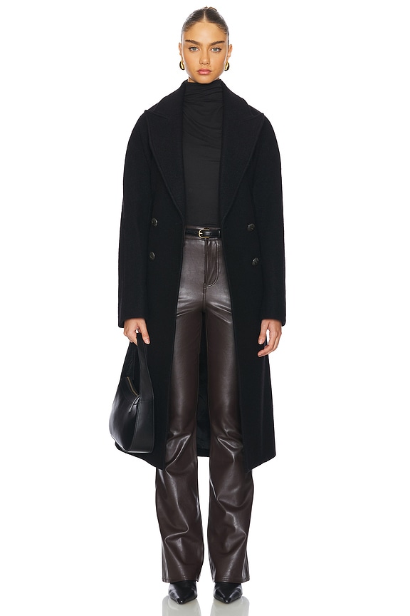 view 2 of 4 Della Dickey Coat in Black