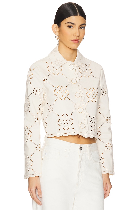 view 2 of 5 CHAQUETA ADELAIDE in Ecru