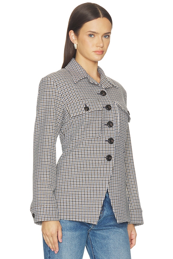 view 2 of 5 Molyneux Jacket in Navy Multi