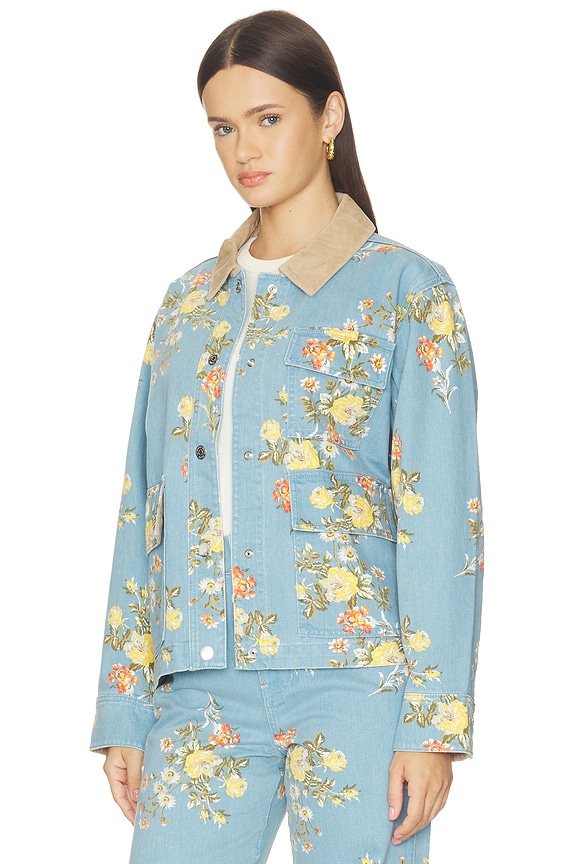 view 2 of 5 Leighton Jacket With Cord Collar in Garden Bouquet