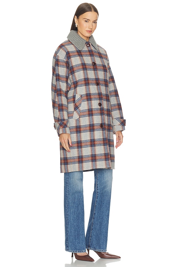 Laurent Dickey Coat With Collar