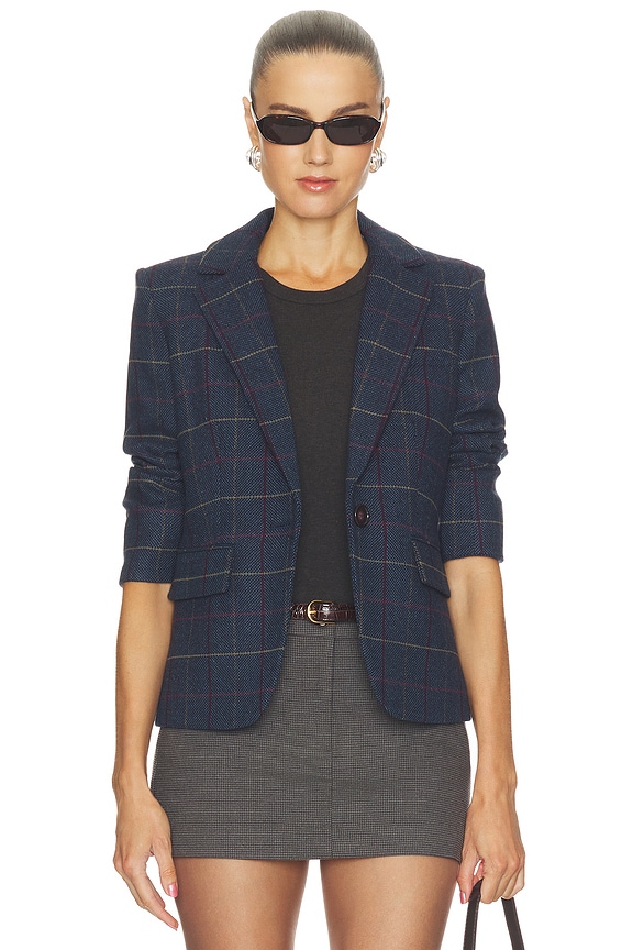view 2 of 6 Schoolboy Dickey Jacket in Navy Multi