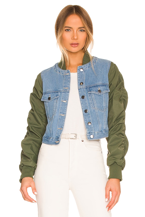 view 1 of 4 Emelia Combo Jacket in Pbl Sto