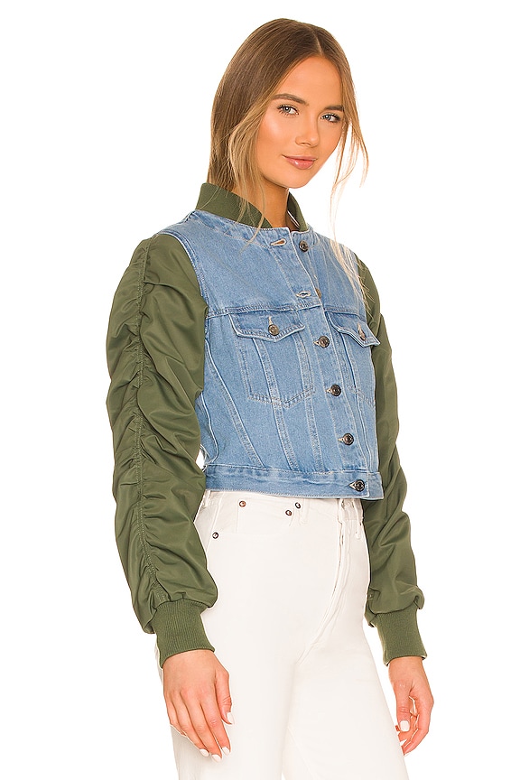 view 2 of 4 Emelia Combo Jacket in Pbl Sto