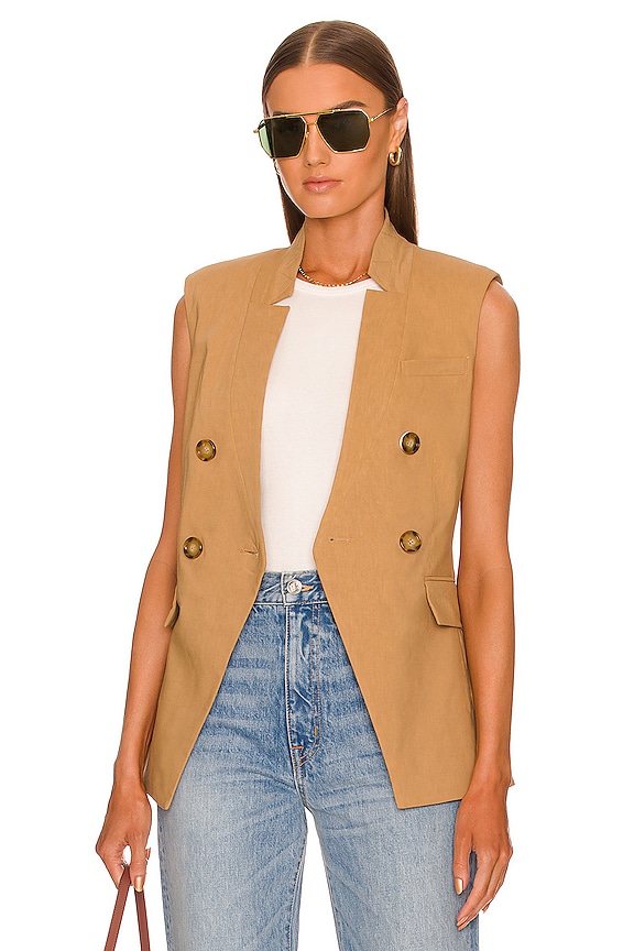 view 2 of 5 Amika Vest in Camel