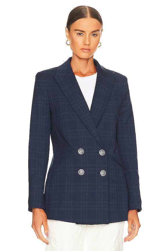 view 2 of 5 BLOUSON ORIA in Blue & Navy