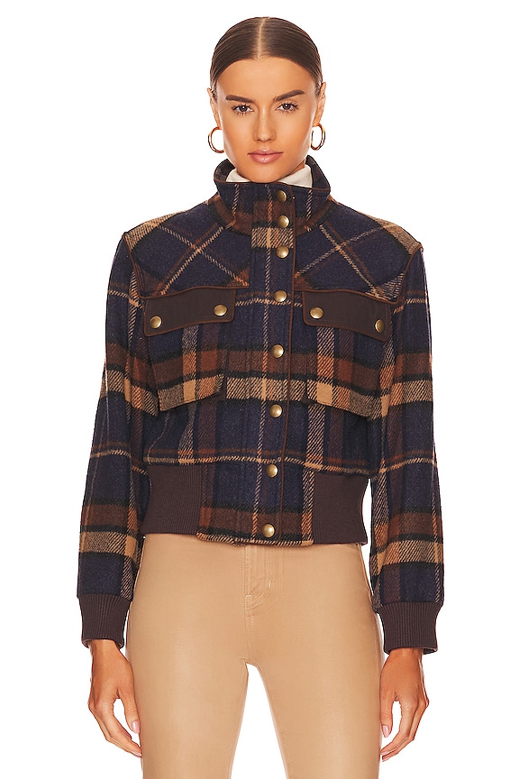 view 2 of 5 BLOUSON JADIS in Navy Multi