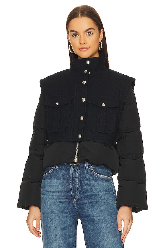view 2 of 5 Ivel Puffer Jacket in Black