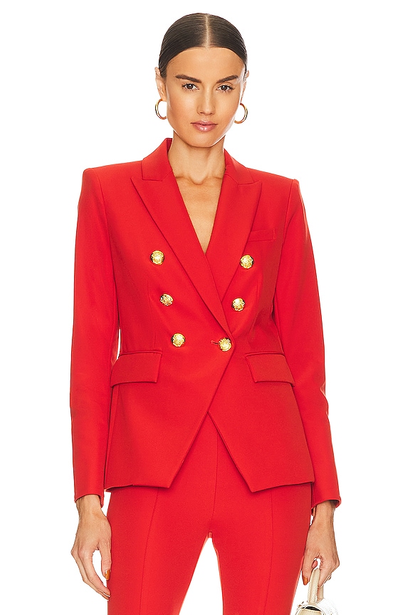 view 2 of 5 Miller Dickey Jacket in Flame Red