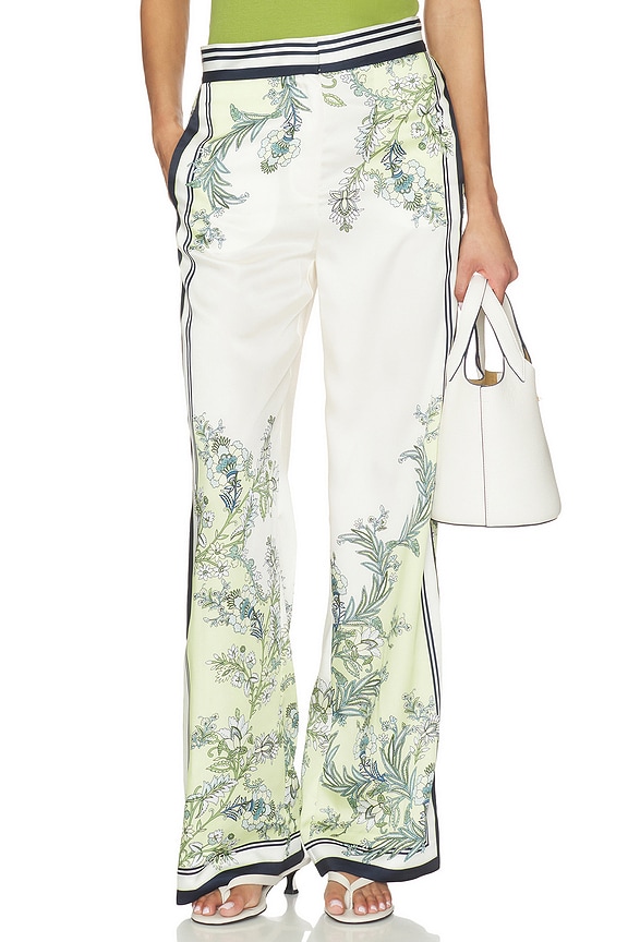 view 1 of 6 PANTALON GRIGORE in Light Pistachio Multi