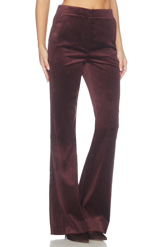 view 2 of 6 Gracie Pant in Burgundy