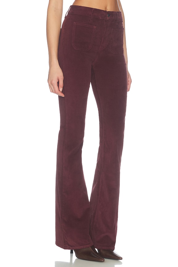 view 2 of 5 Beverly Patch Pockets in Burgundy