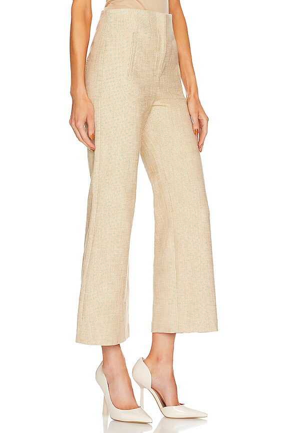 view 2 of 4 Dova Pant in Camel & Cream