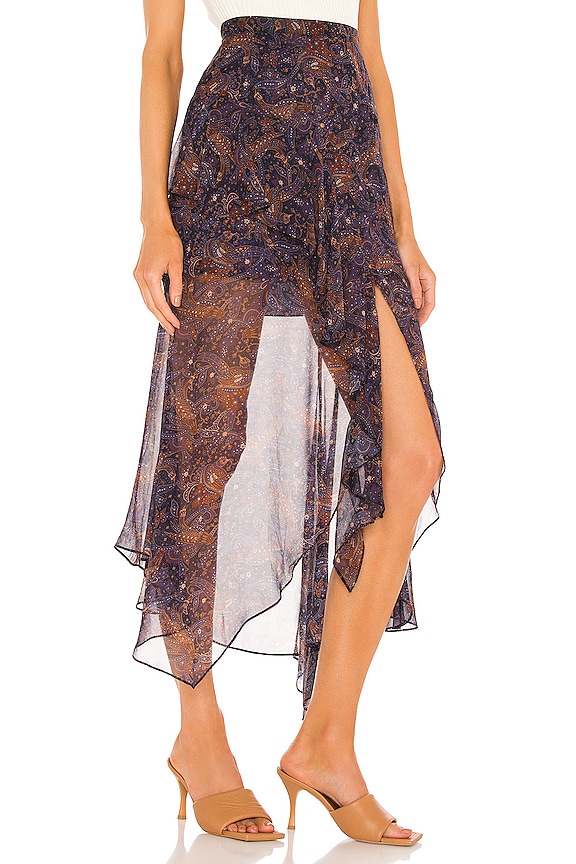 view 2 of 4 Trixie Skirt in Black Multi