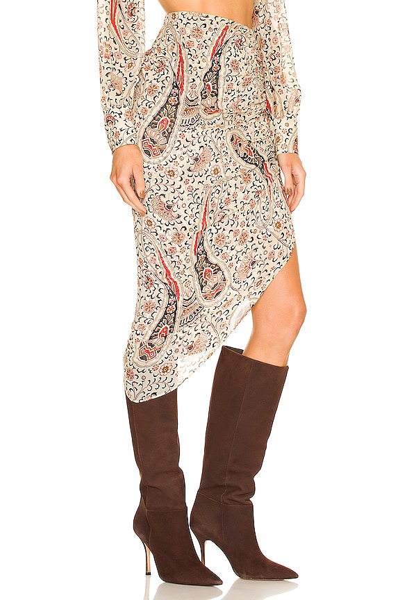 view 2 of 4 Hearst Skirt in Oat Multi