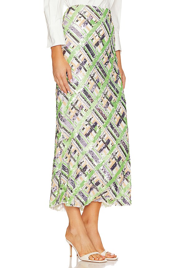 view 2 of 5 BRENT スカート in Violet Multi