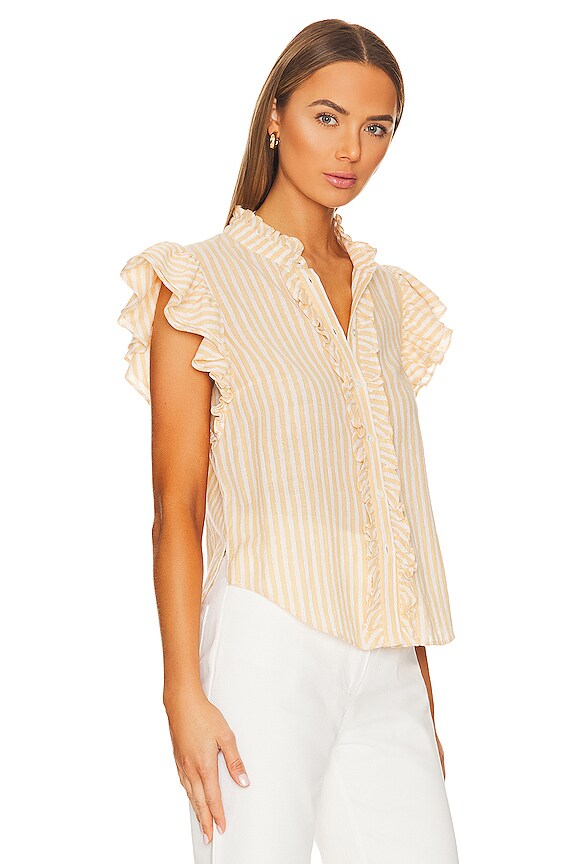 view 2 of 4 Tenille Shirt in Yellow Multi