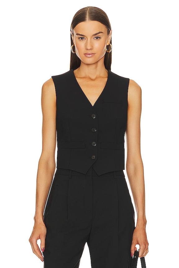 view 1 of 4 Bennett Vest in Black