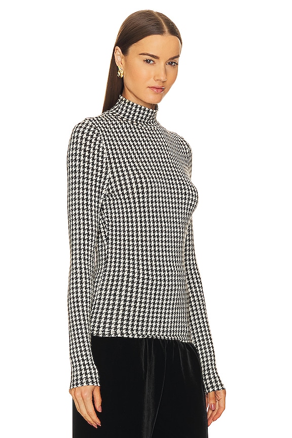 view 2 of 5 Nate Top in Off White & Black